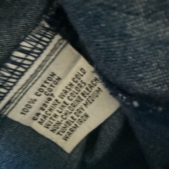 Talbots Classic Blue Denim Vest - Picture 6 of 6